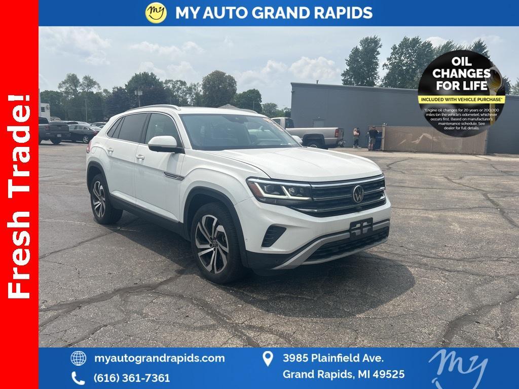 used 2021 Volkswagen Atlas Cross Sport car, priced at $31,685