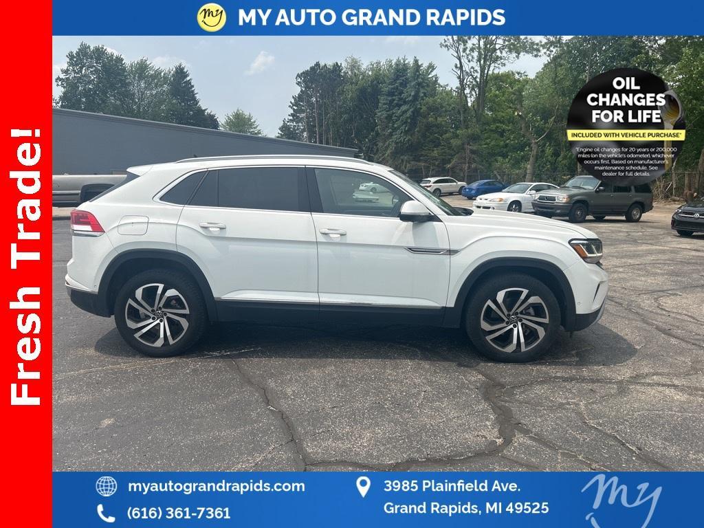 used 2021 Volkswagen Atlas Cross Sport car, priced at $31,685