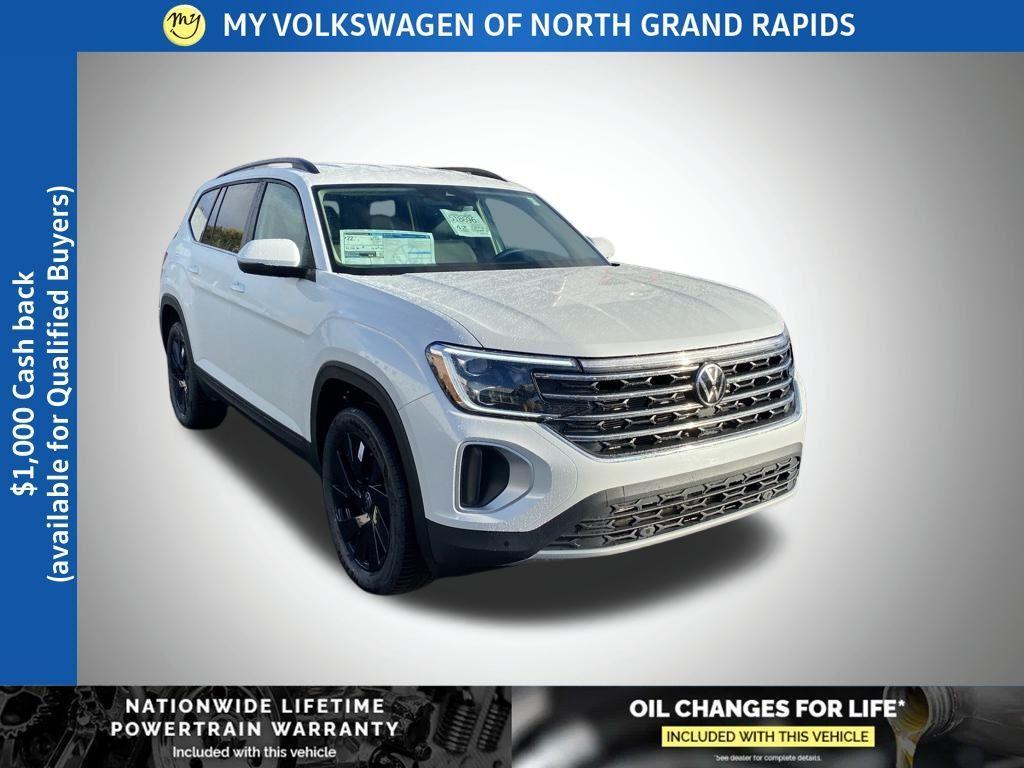 new 2026 Volkswagen Atlas car, priced at $48,670