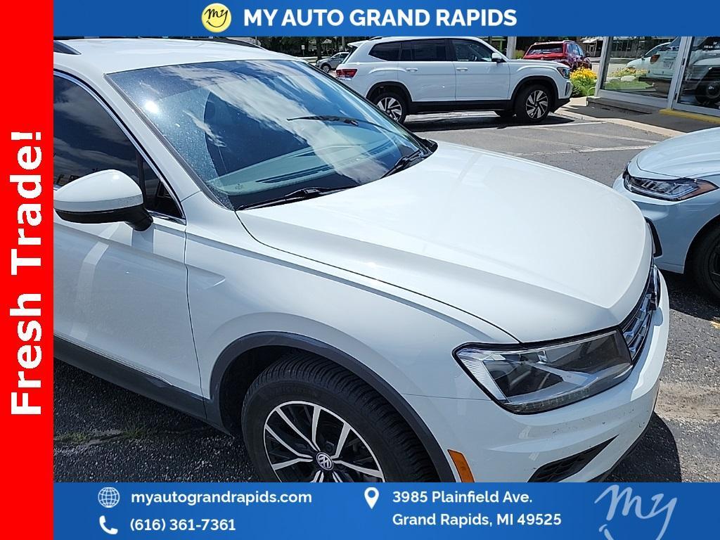 used 2021 Volkswagen Tiguan car, priced at $15,495