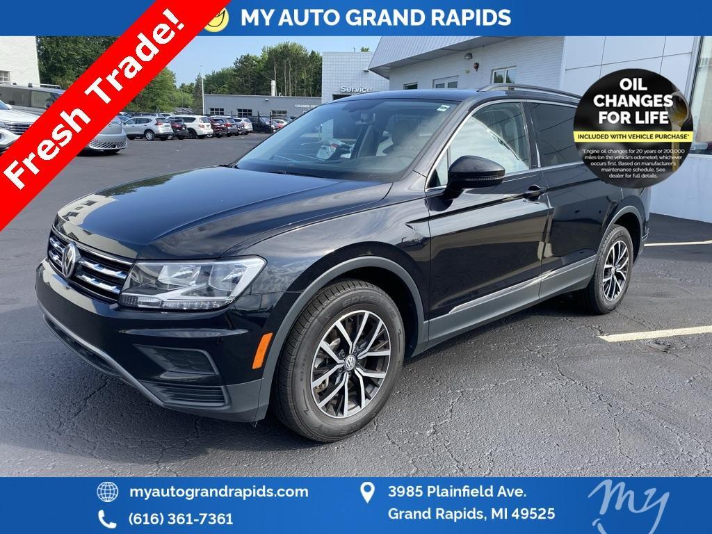 used 2021 Volkswagen Tiguan car, priced at $21,770