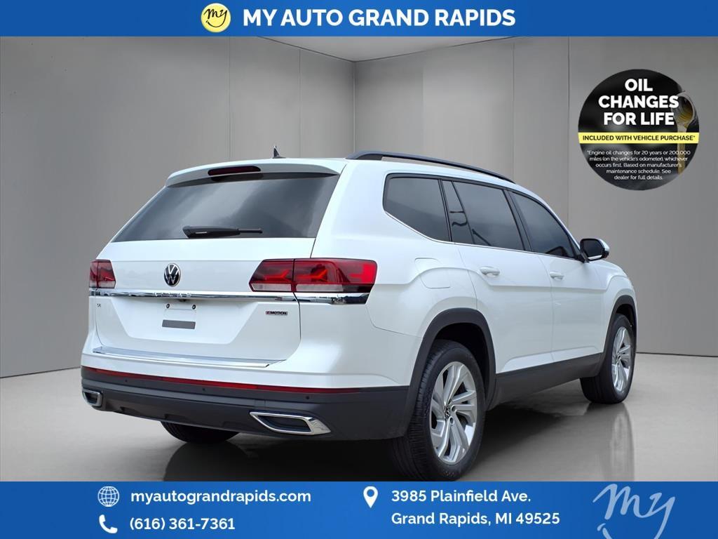used 2021 Volkswagen Atlas car, priced at $23,685