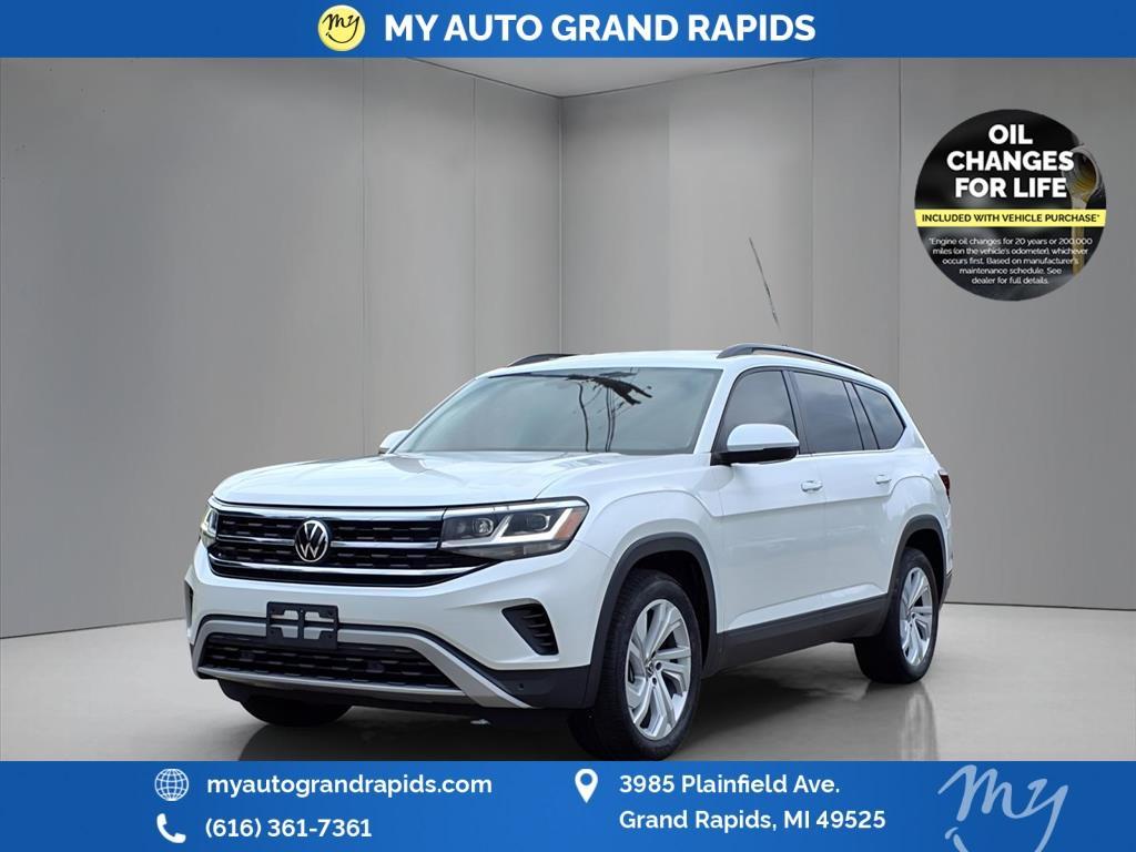 used 2021 Volkswagen Atlas car, priced at $23,685