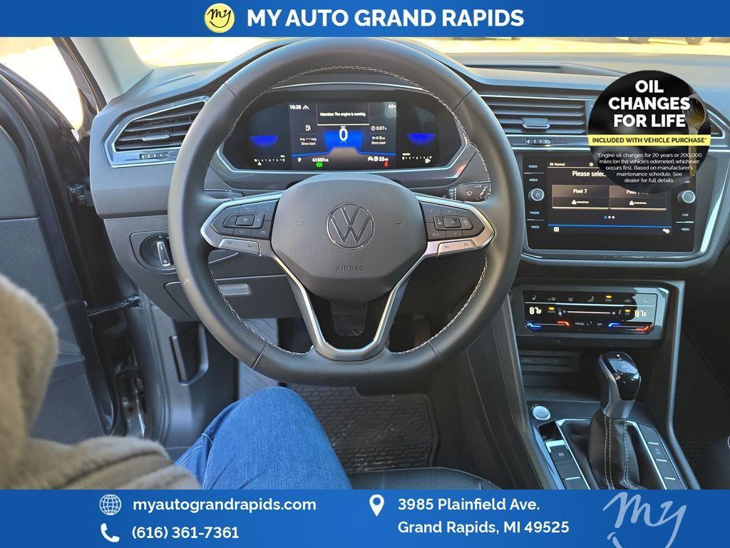 used 2022 Volkswagen Tiguan car, priced at $22,592
