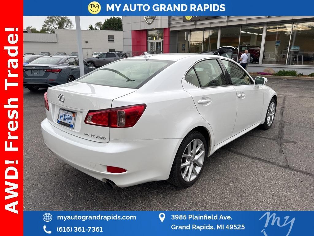 used 2012 Lexus IS 250 car, priced at $14,395