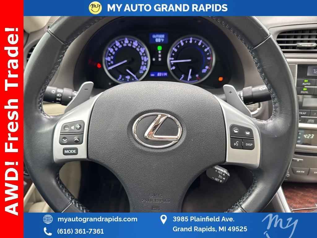 used 2012 Lexus IS 250 car, priced at $14,395