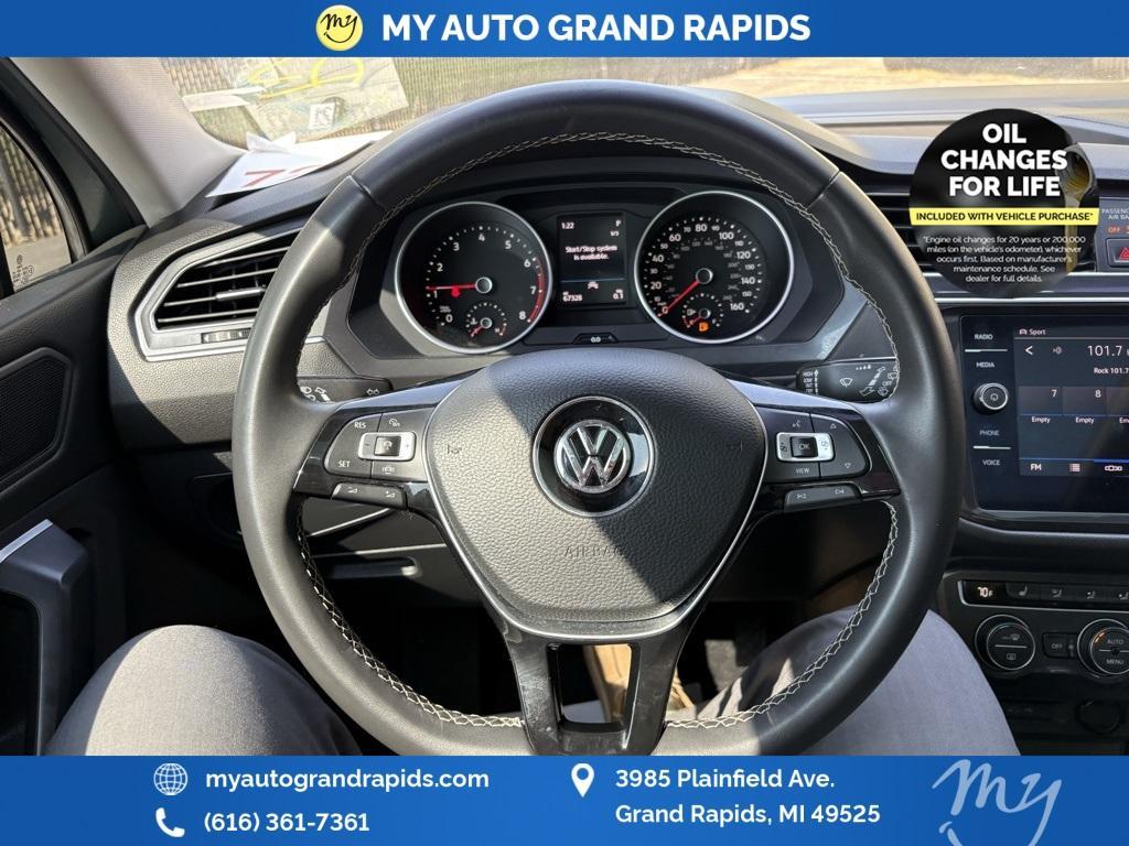 used 2021 Volkswagen Tiguan car, priced at $19,343