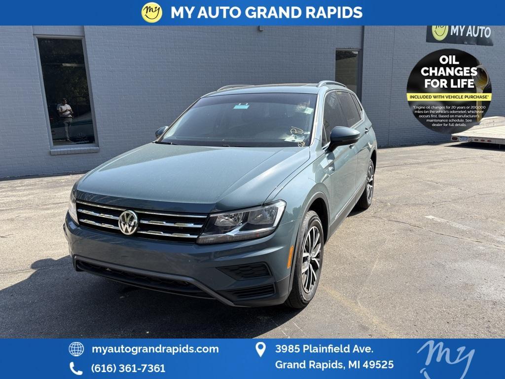 used 2021 Volkswagen Tiguan car, priced at $19,343