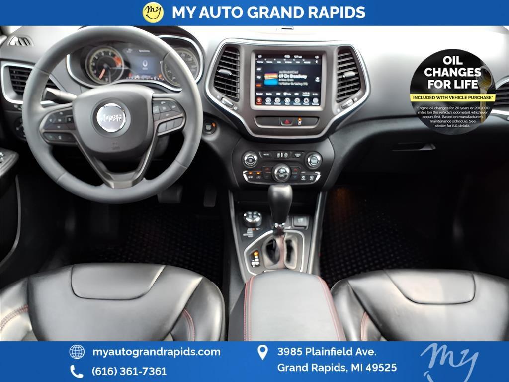 used 2022 Jeep Cherokee car, priced at $25,682