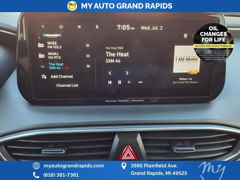 used 2023 Hyundai Santa Fe car, priced at $25,490