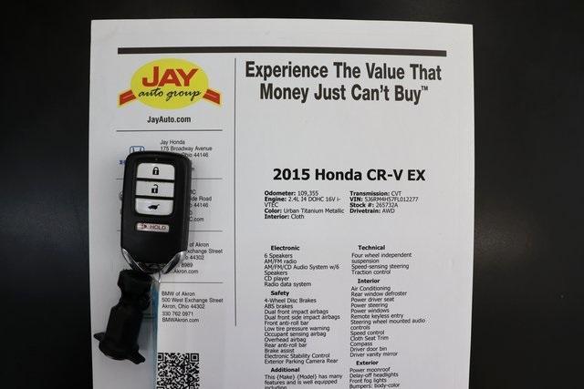used 2015 Honda CR-V car, priced at $13,887