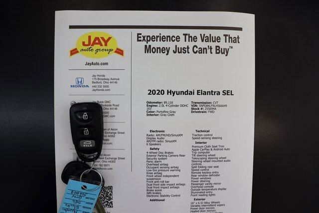 used 2020 Hyundai Elantra car, priced at $11,447