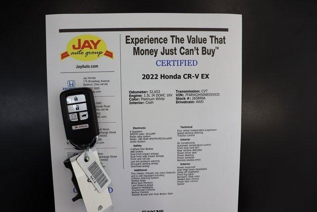 used 2022 Honda CR-V car, priced at $26,202