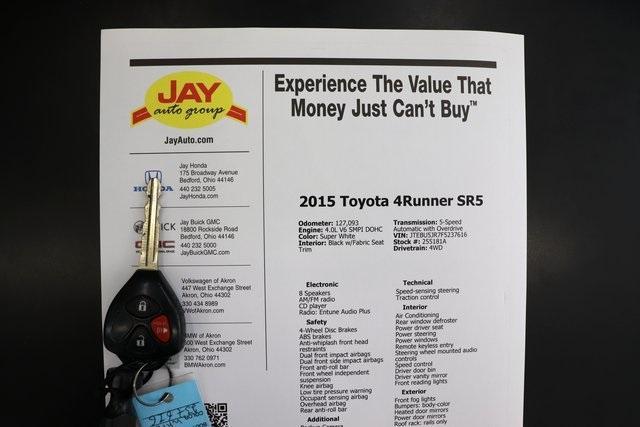 used 2015 Toyota 4Runner car, priced at $21,527