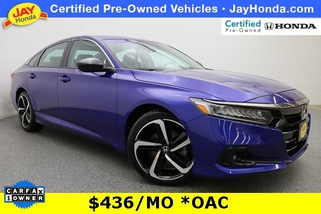 used 2022 Honda Accord car, priced at $24,836