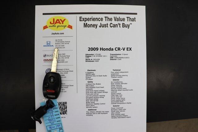 used 2009 Honda CR-V car, priced at $7,379