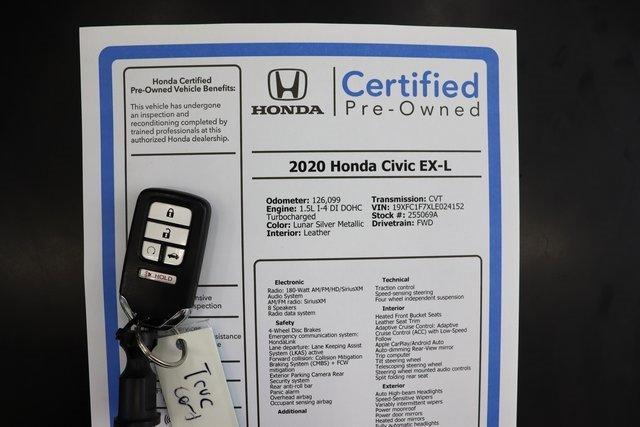 used 2020 Honda Civic car, priced at $17,171