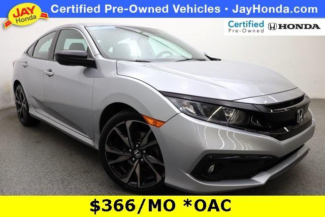 used 2020 Honda Civic car, priced at $21,069