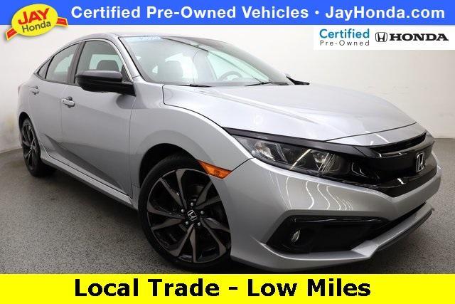 used 2020 Honda Civic car, priced at $21,497