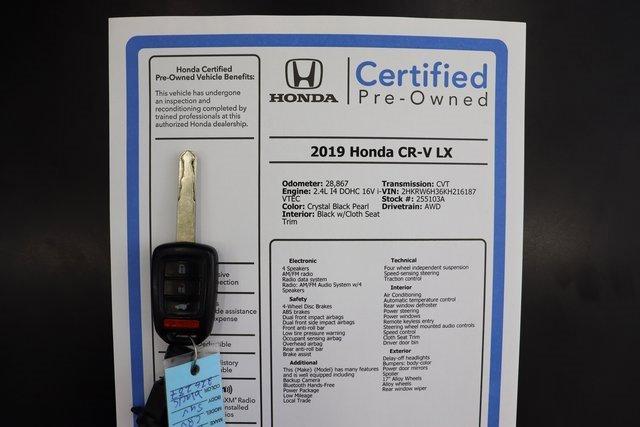 used 2019 Honda CR-V car, priced at $22,444