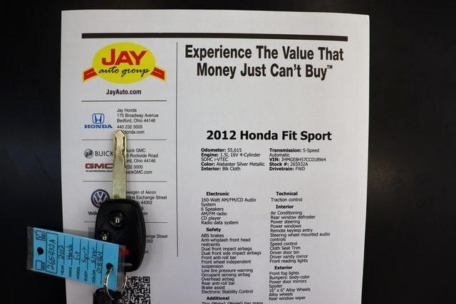 used 2012 Honda Fit car, priced at $10,103