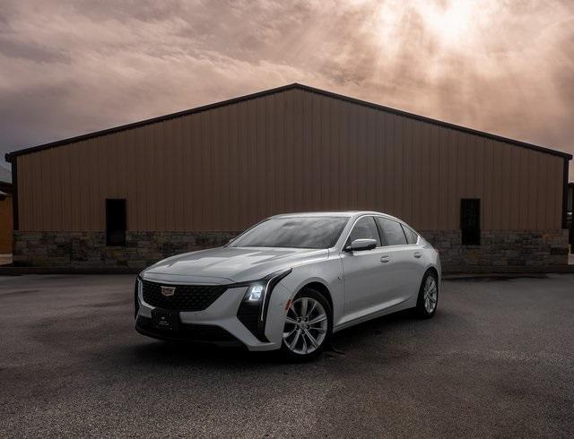 new 2025 Cadillac CT5 car, priced at $50,210