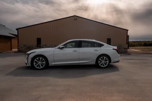 new 2025 Cadillac CT5 car, priced at $50,210