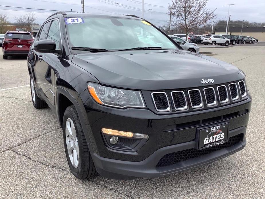 used 2021 Jeep Compass car, priced at $22,332