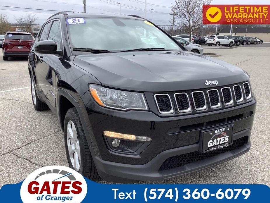 used 2021 Jeep Compass car, priced at $22,332