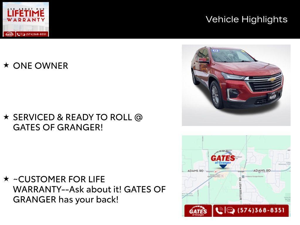 used 2023 Chevrolet Traverse car, priced at $28,967