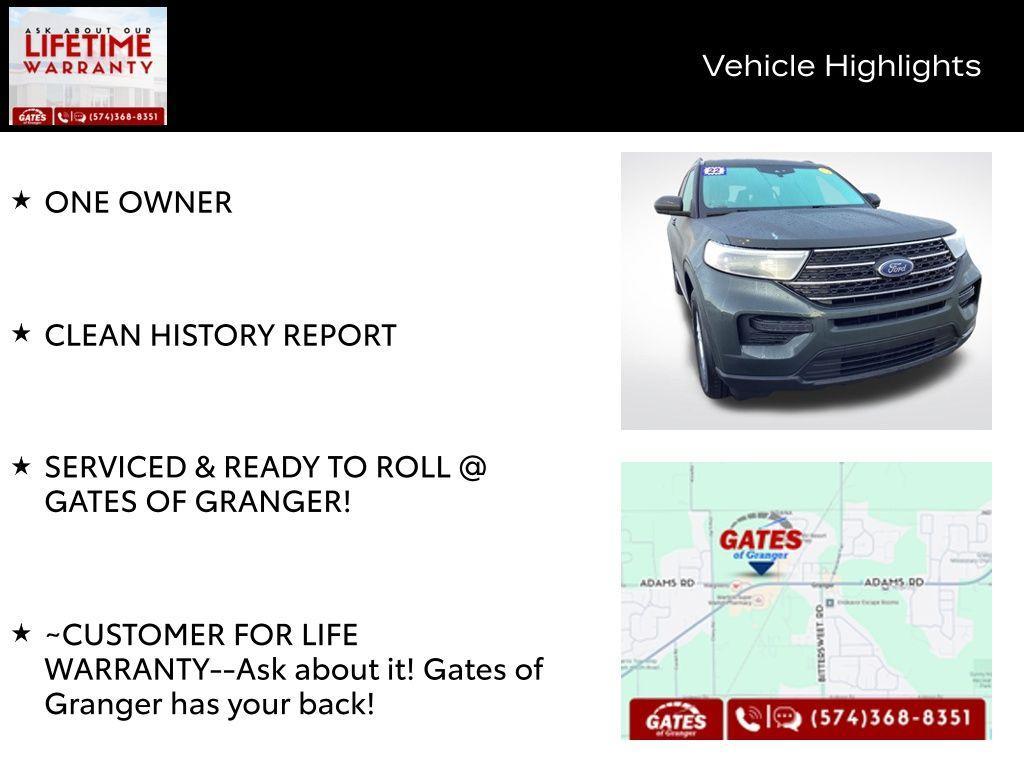 used 2022 Ford Explorer car, priced at $32,997