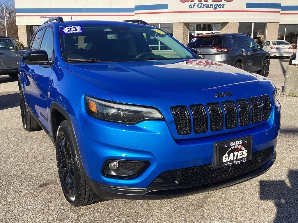 used 2023 Jeep Cherokee car, priced at $23,598