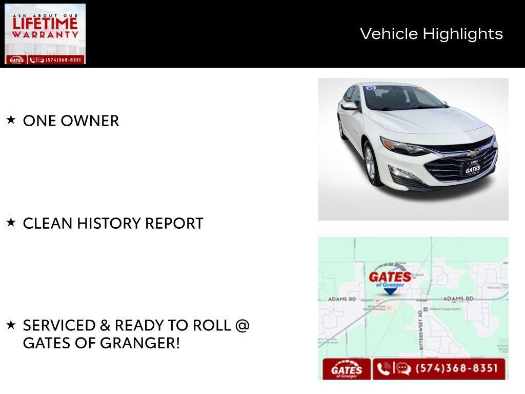 used 2024 Chevrolet Malibu car, priced at $22,229