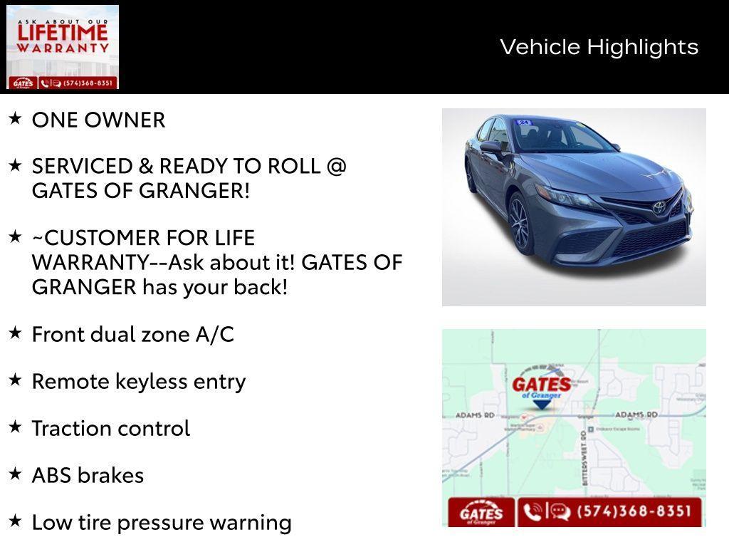 used 2024 Toyota Camry car, priced at $26,442