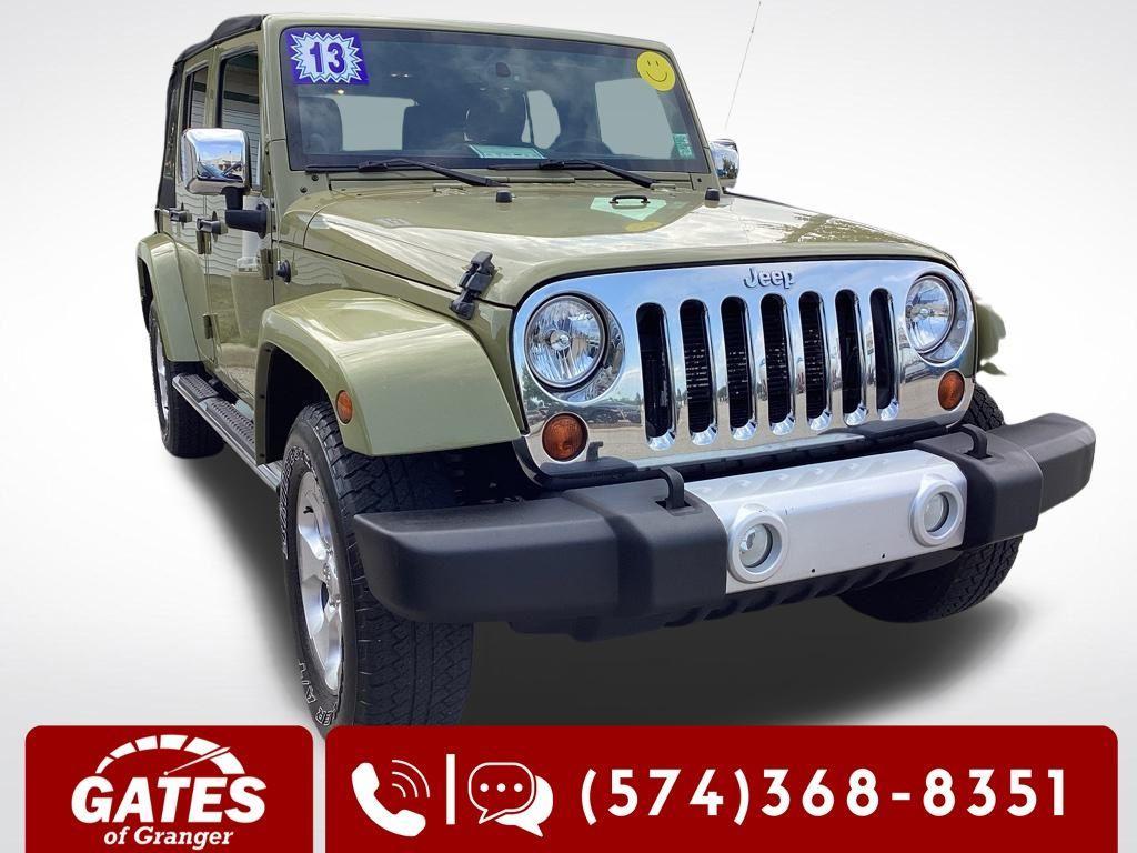 used 2013 Jeep Wrangler Unlimited car, priced at $14,785