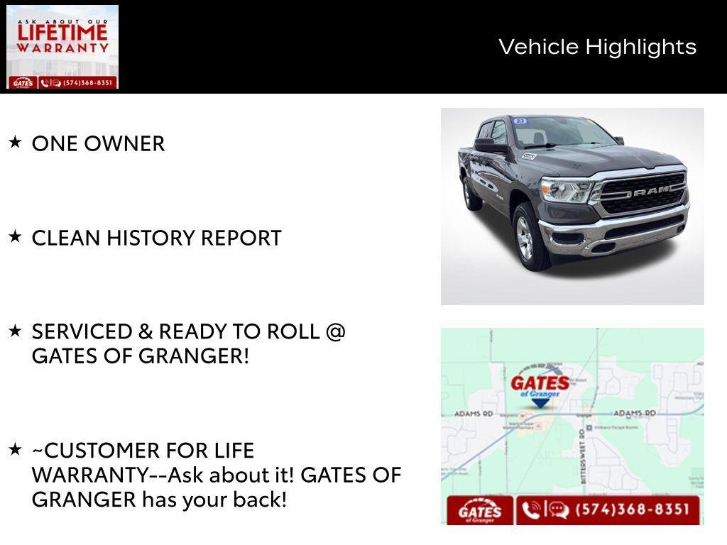 used 2023 Ram 1500 car, priced at $36,655