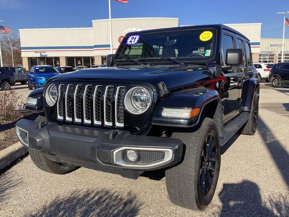 used 2021 Jeep Wrangler Unlimited 4xe car, priced at $29,929