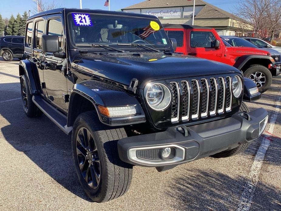 used 2021 Jeep Wrangler Unlimited 4xe car, priced at $28,995