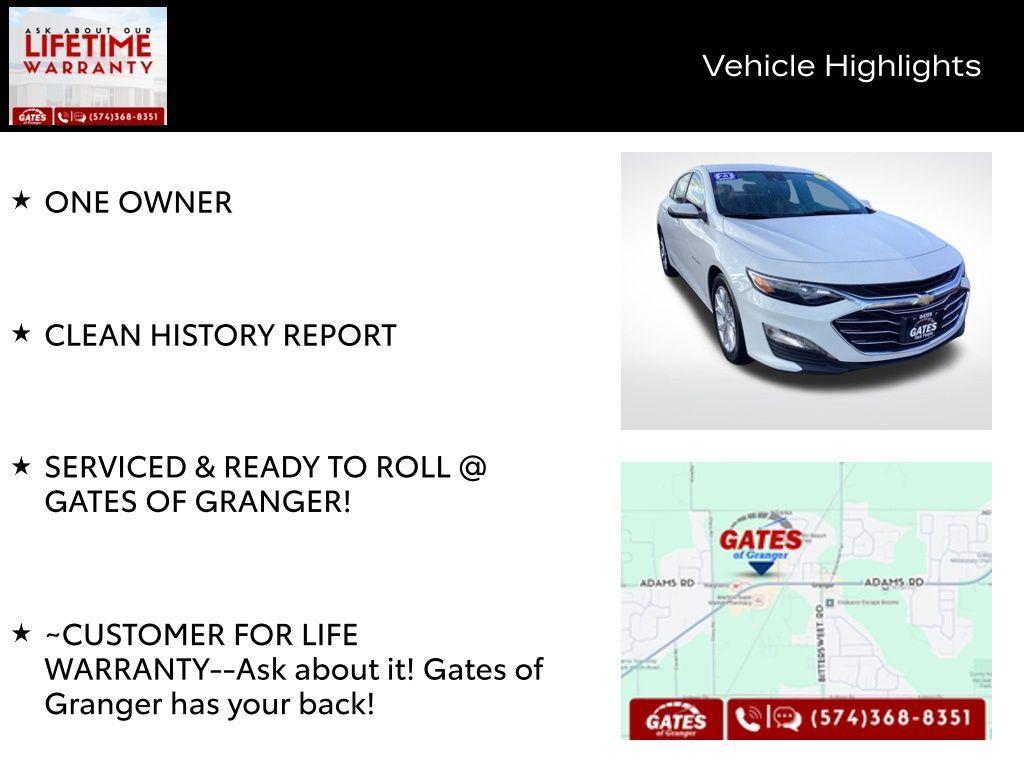 used 2023 Chevrolet Malibu car, priced at $18,541