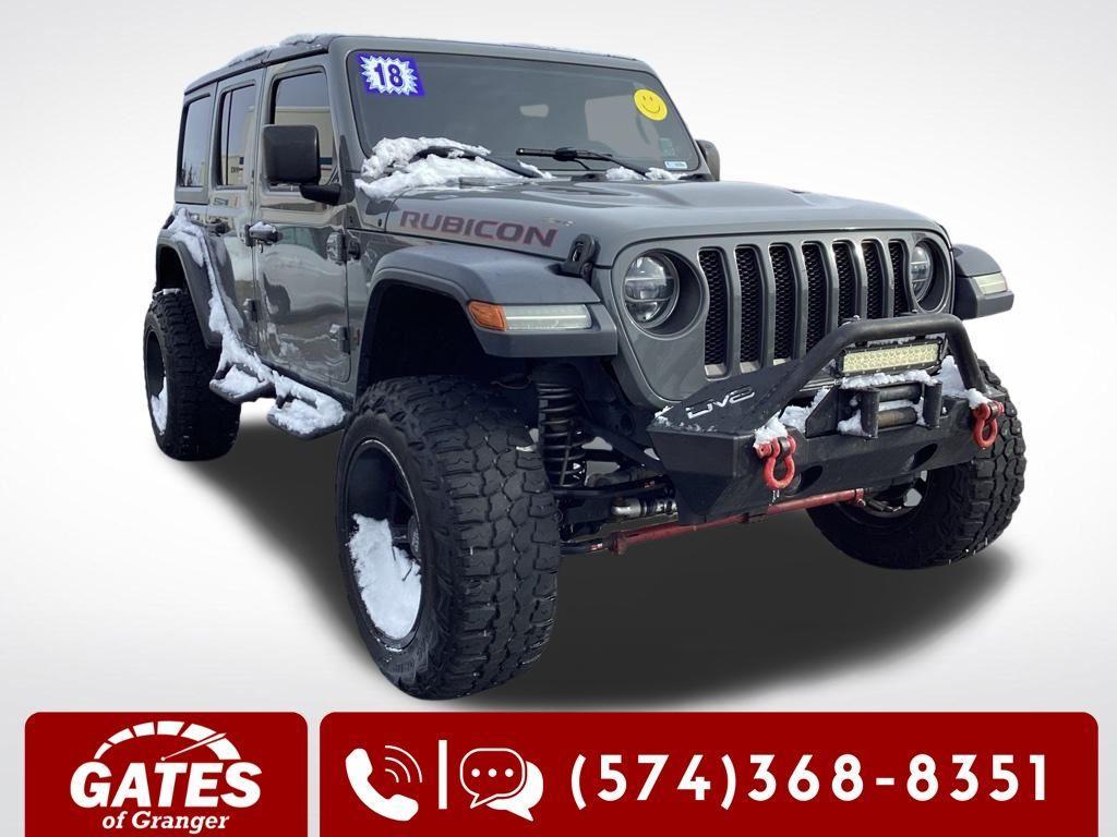 used 2018 Jeep Wrangler Unlimited car, priced at $25,820