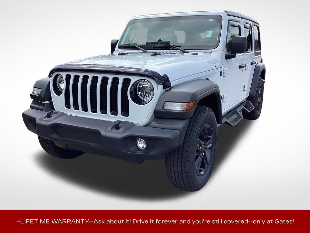 used 2021 Jeep Wrangler Unlimited car, priced at $30,955