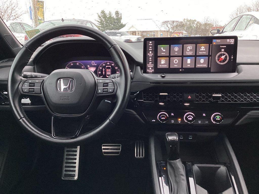 used 2023 Honda Accord Hybrid car, priced at $26,354