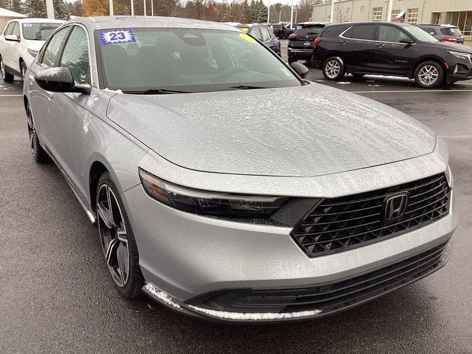 used 2023 Honda Accord Hybrid car, priced at $26,354