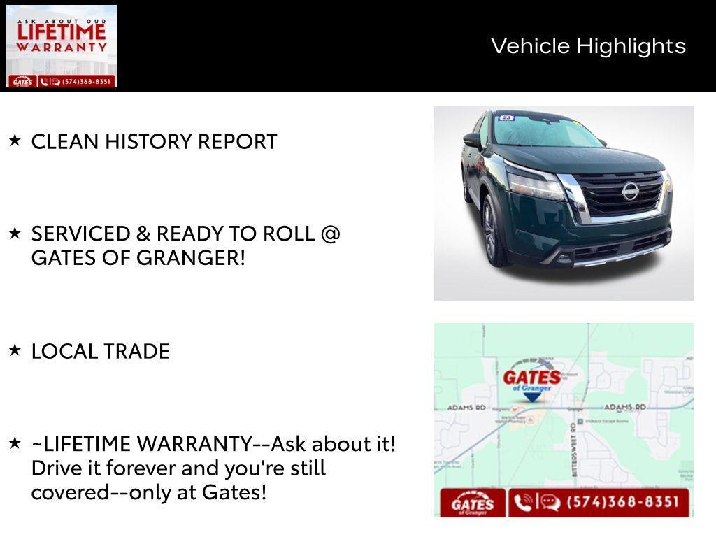 used 2023 Nissan Pathfinder car, priced at $35,877