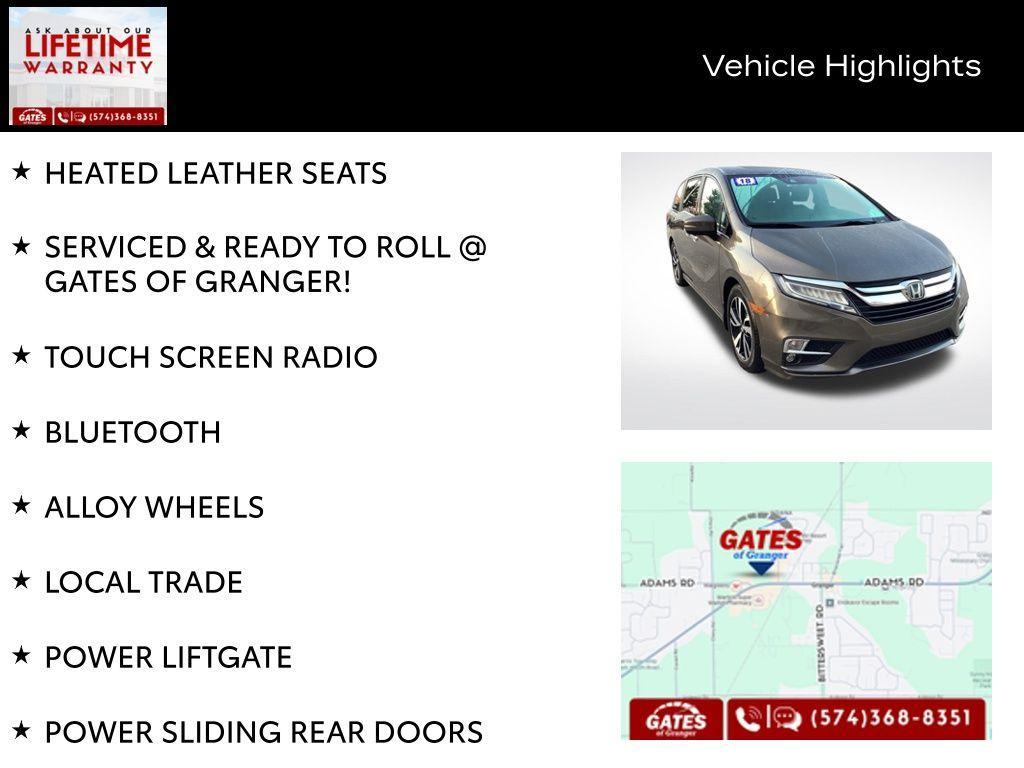 used 2018 Honda Odyssey car, priced at $17,673
