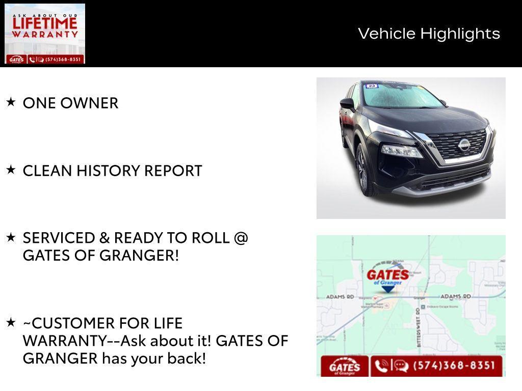 used 2023 Nissan Rogue car, priced at $23,634