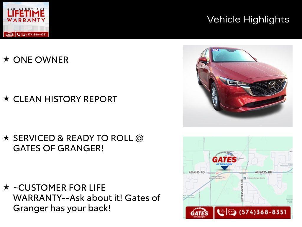 used 2024 Mazda CX-5 car, priced at $23,933