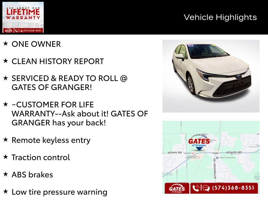 used 2025 Toyota Corolla Hybrid car, priced at $25,555