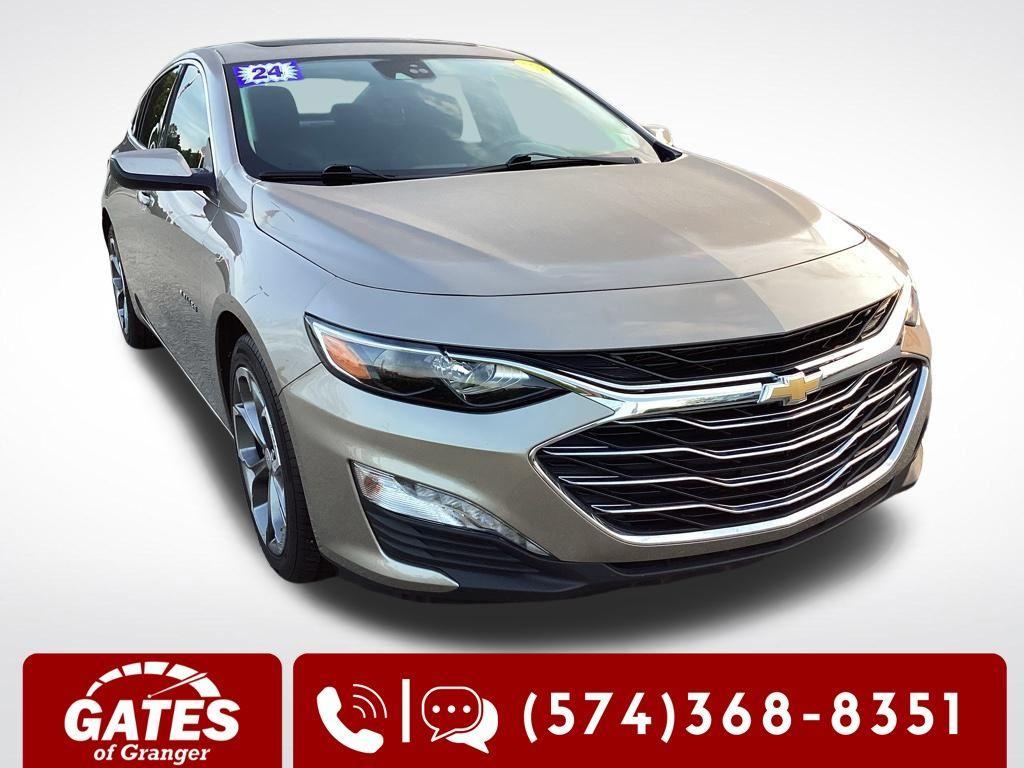 used 2024 Chevrolet Malibu car, priced at $21,636