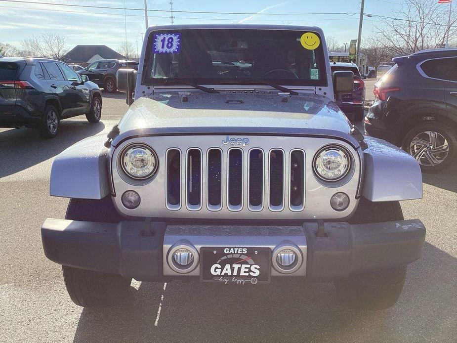 used 2018 Jeep Wrangler JK Unlimited car, priced at $21,223